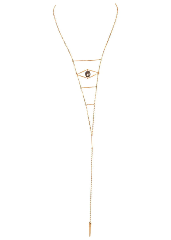 Cupid's Eye Gemstone Necklace - Tenue