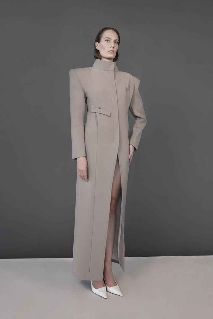 Palton din lana minimalist - Tenue