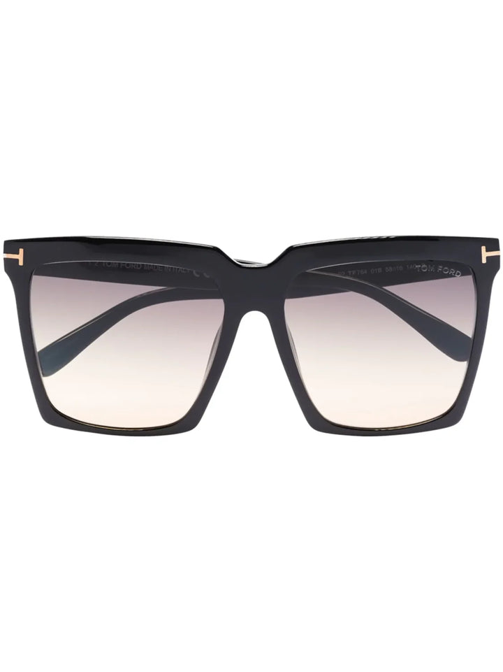 TOM FORD Eyewear Sabrina square-frame sunglasses - Tenue