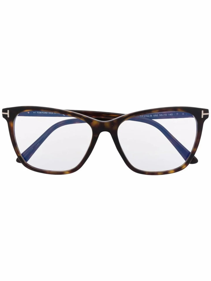 TOM FORD Eyewear tortoise square frame glasses - Tenue