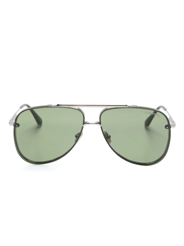 TOM FORD Eyewear Leon pilot-frame sunglasses - Tenue