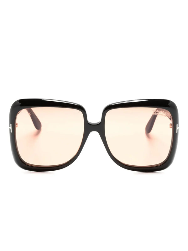 TOM FORD Eyewear oversize-frame sunglasses - Tenue