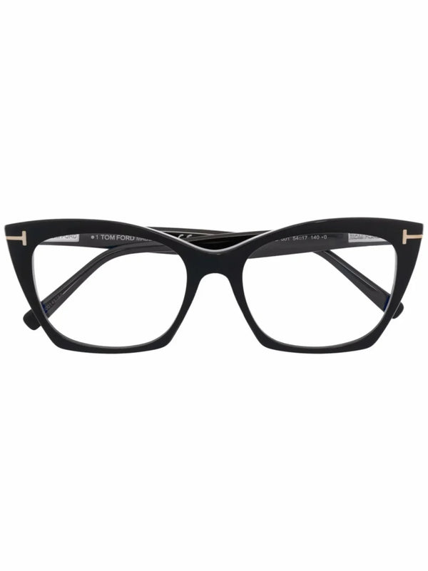 TOM FORD Eyewear logo-plaque cat-eye glasses - Tenue