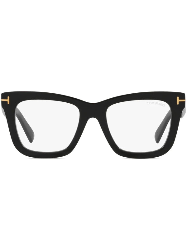 TOM FORD Eyewear logo-plaque square-frame glasses - Tenue