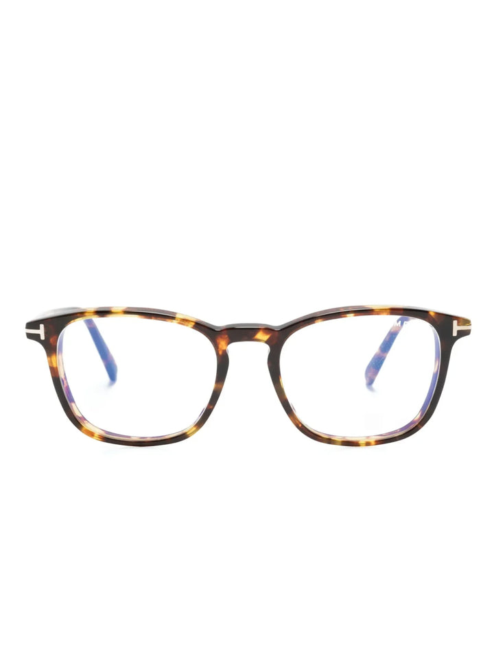 TOM FORD Eyewear tortoiseshell square-frame glasses - Tenue