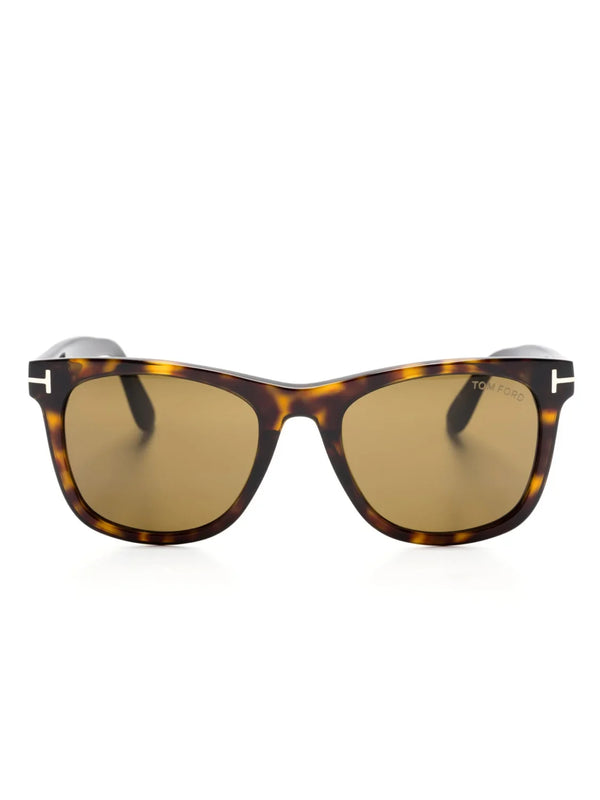 TOM FORD Eyewear tortoiseshell square-frame sunglasses - Tenue