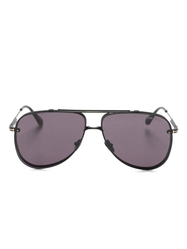 TOM FORD Eyewear Leon pilot-frame sunglasses - Tenue