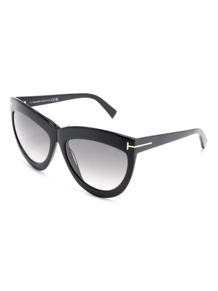 TOM FORD Eyewear Doris oversize-frame sunglasses - Tenue