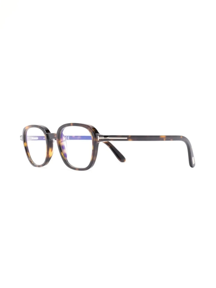 TOM FORD Eyewear tortoiseshell-effect square-frame glasses - Tenue