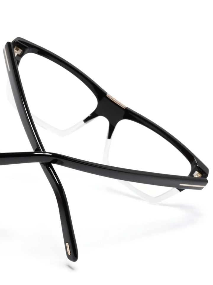 TOM FORD Eyewear FT5912B two-tone rectangle-frame glasses - Tenue