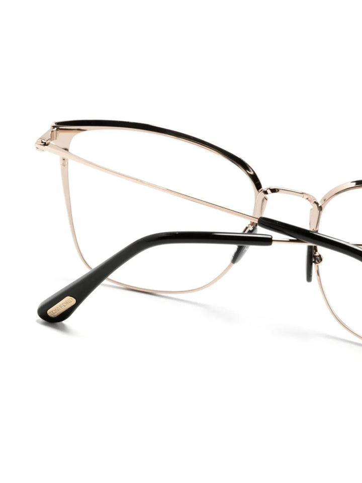 TOM FORD Eyewear metal cat eye-frame glasses - Tenue