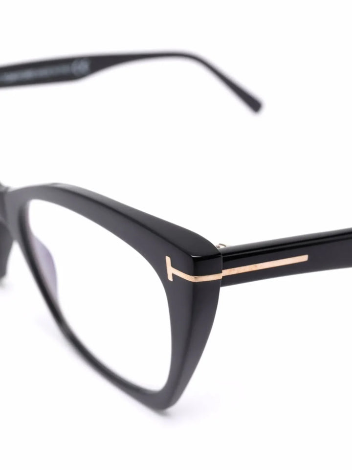 TOM FORD Eyewear logo-plaque cat-eye glasses - Tenue