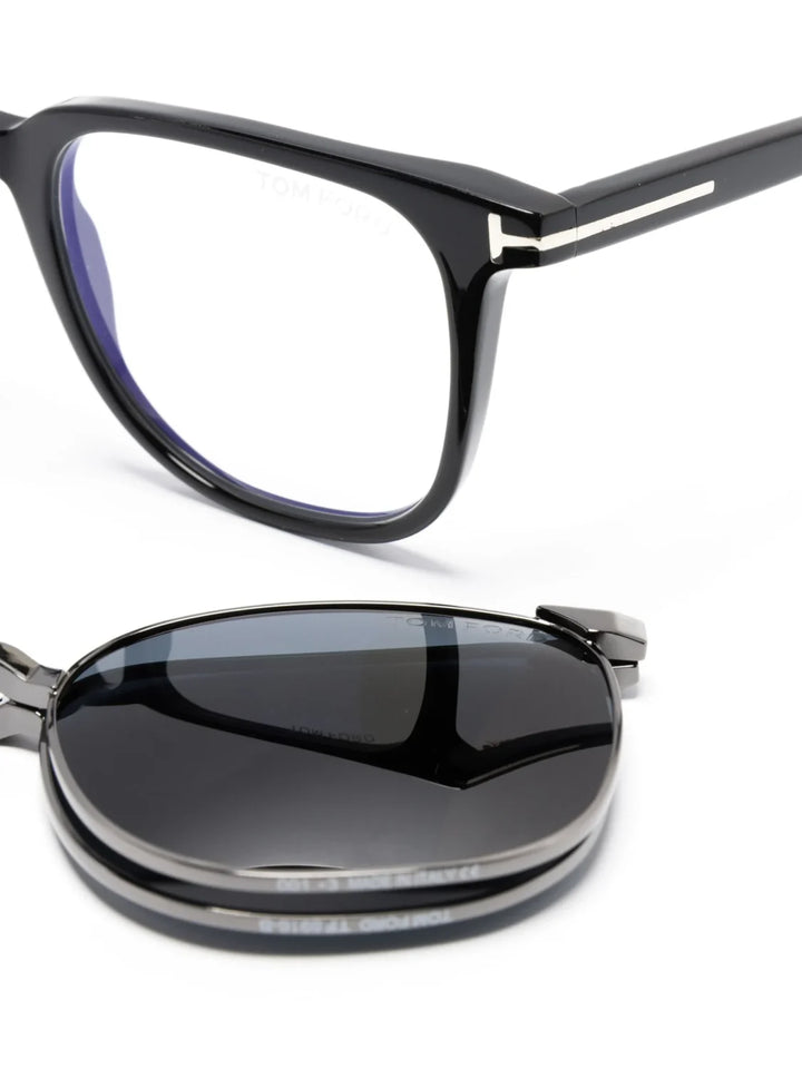 TOM FORD Eyewear Clip wayfarer-frame sunglasses - Tenue