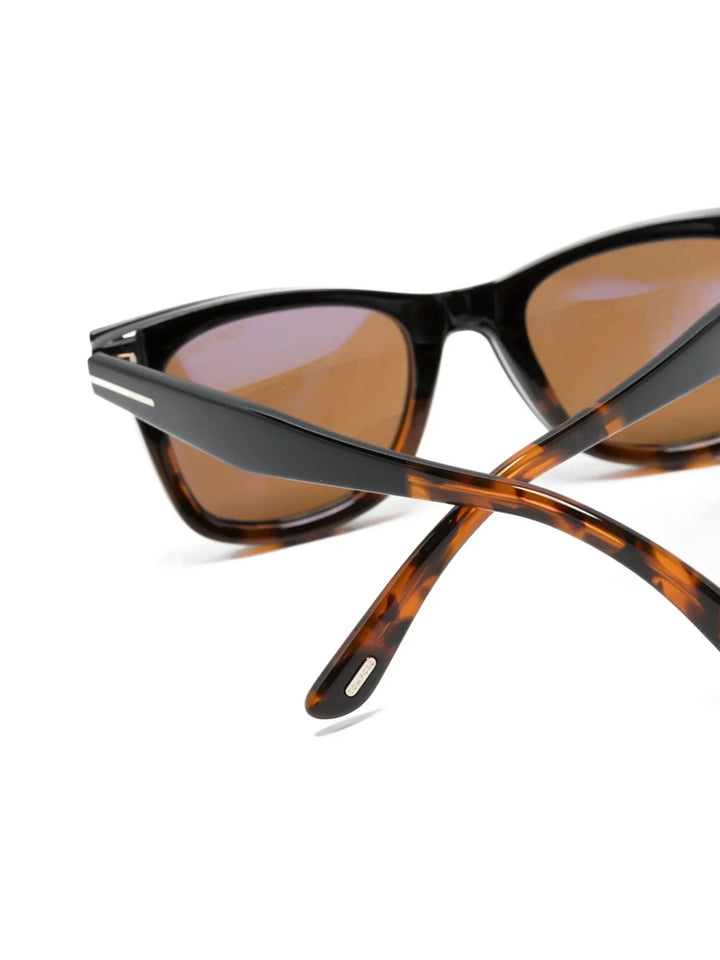 TOM FORD Eyewear square-frame clip-on glasses - Tenue