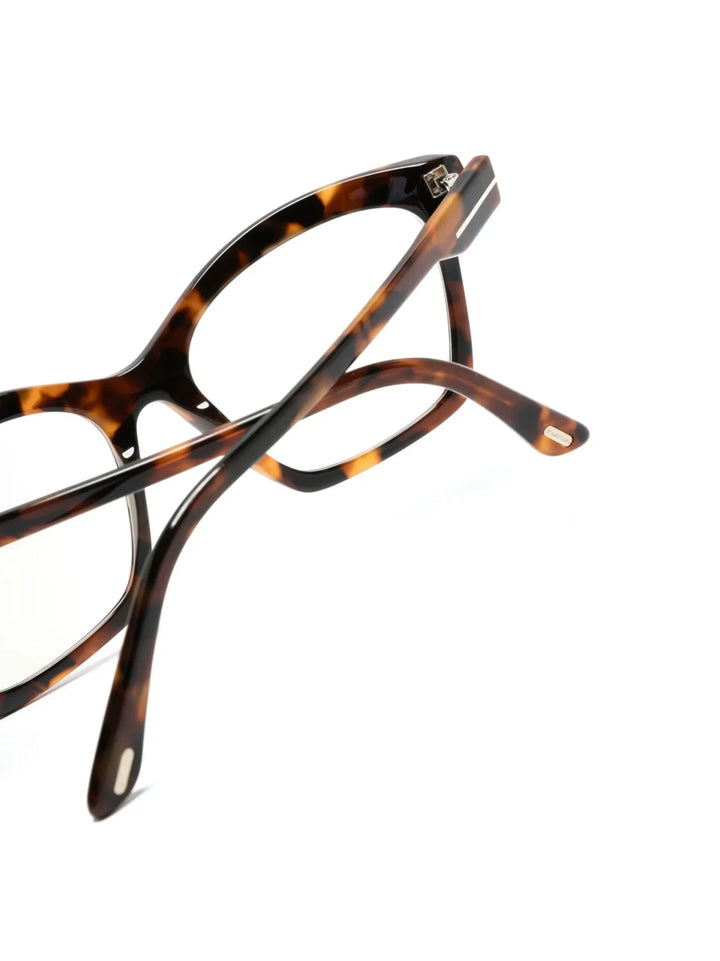 TOM FORD Eyewear tortoiseshell square-frame glasses - Tenue