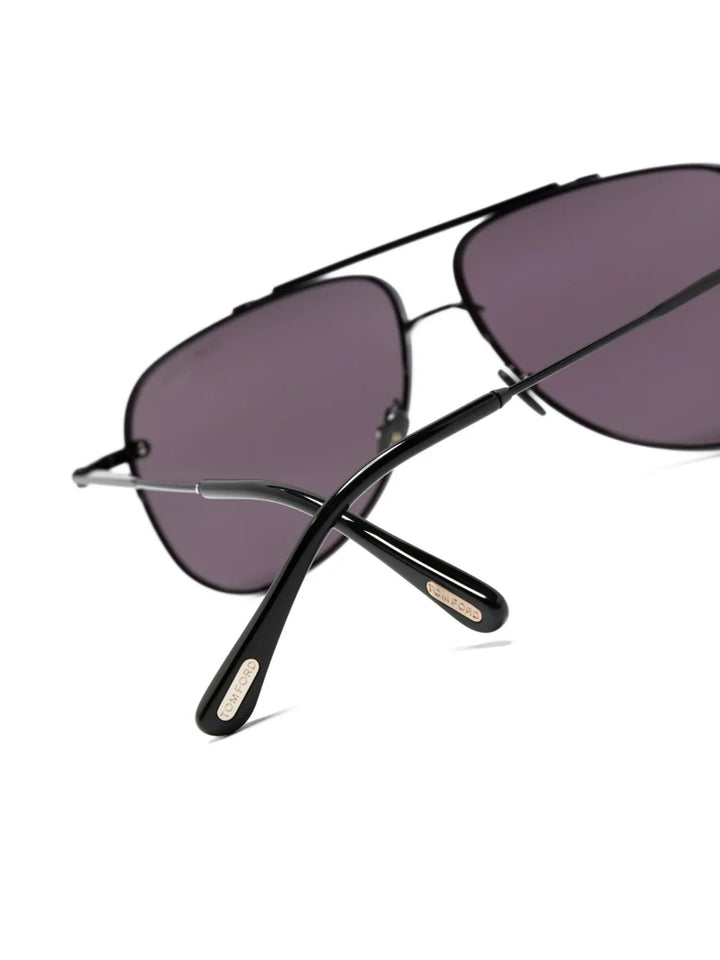 TOM FORD Eyewear Leon pilot-frame sunglasses - Tenue