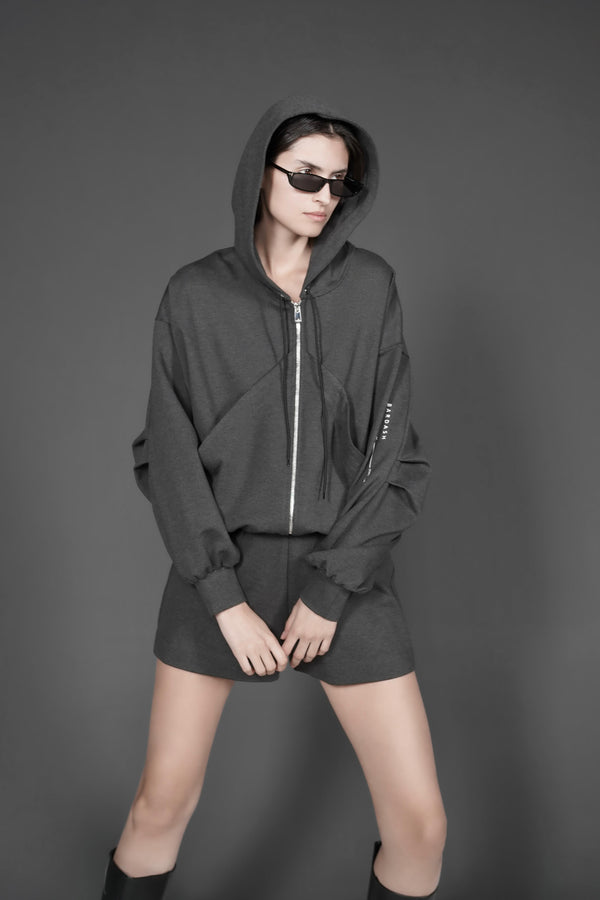 Cotton tracksuit with shorts - Tenue